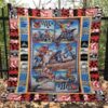 Eat Sleep Ride Quilt Blanket Lk08  Quilt